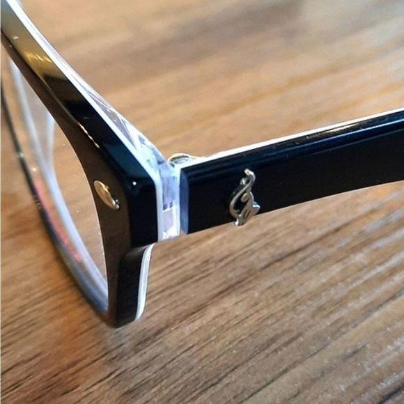 NEW Baby Phat Eyeglass Frame, Rx'able, petite, black, trendy, glasses 51-17-135 - Picture 5 of 7